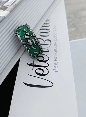 yu原创潮牌斗破苍穹复古男士戒指