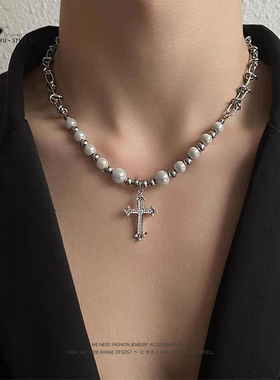 YUSTUDIO钛钢荆棘无性别项链