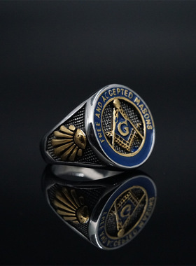 欧美YUSTUDIO情侣街头戒指