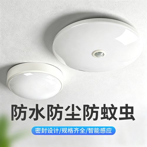 LED防水灯防潮灯防爆吸顶灯浴室壁灯冷库灯户外三防灯吸顶灯IP65 - 图2