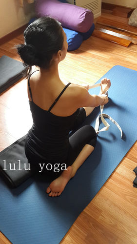 yogatime艾扬格瑜伽辅具 瑜伽绳/ 瑜伽带/伸展带（2.8米长） - 图3
