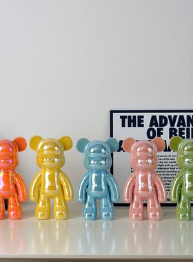 陶瓷装饰品轻奢高档客厅酒柜摆件