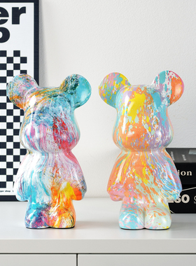 陶瓷存钱罐现代客厅电视柜摆件