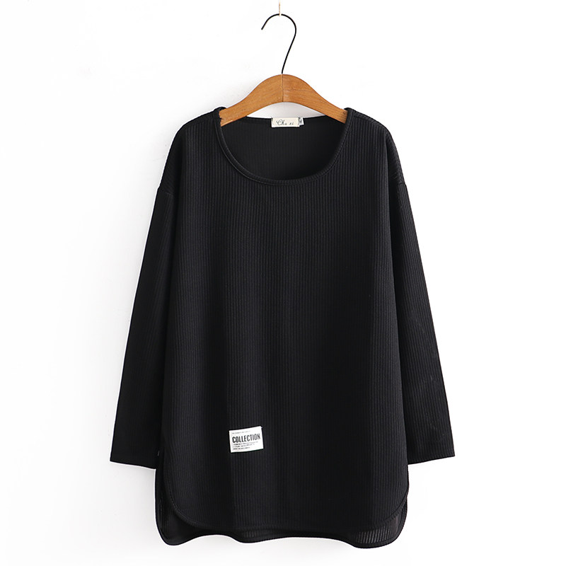 200斤大码女装秋冬新款长袖胖妹妹打底衫遮肚子显瘦上衣女,淘宝优惠券,粉丝福利购,淘宝优惠卷