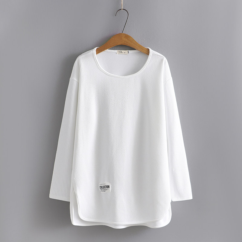 200斤大码女装秋冬新款长袖胖妹妹打底衫遮肚子显瘦上衣女,淘宝优惠券,粉丝福利购,淘宝优惠卷