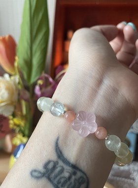 贝奇手作女生天然水晶手串