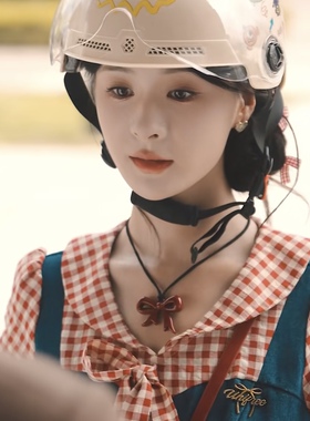 哑巴老公要话疗孟娜桑鹿同款项链