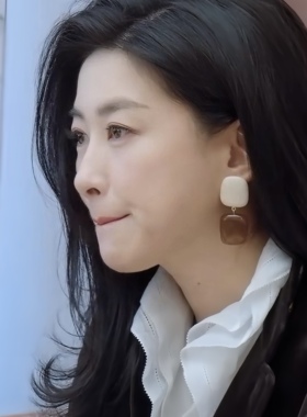 五十公里桃花坞5朱珠同款耳环女