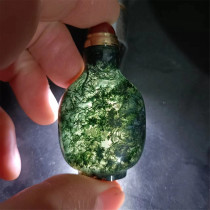 A21 Water Grass Agate Noose Smoke Pot Natural Pure Hand