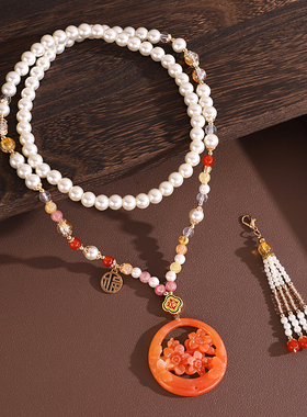 中式璎珞项链汉服旗袍日常配饰