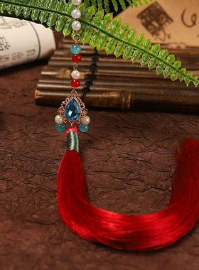 新中式马面裙儿童珍珠项链