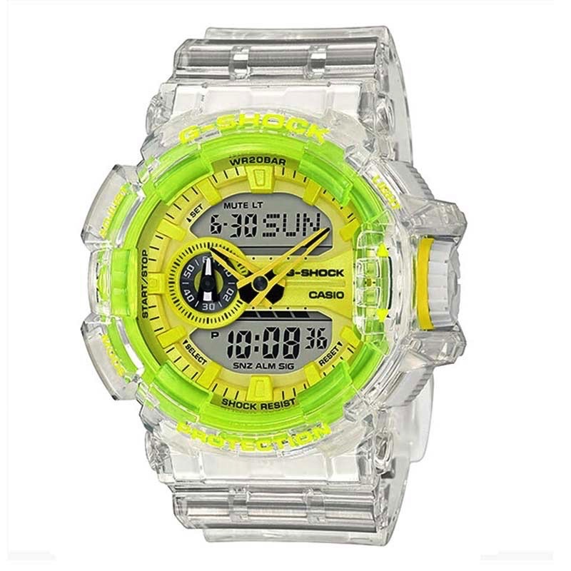 王一博同款透明冰韧冰川系列｜卡西欧Casio G-shock树脂运动手表-图3