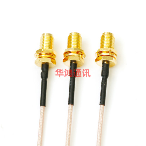 SMA母头内孔射频延长馈线 RG178转接线GSM/GPRS/wifi天线连接线 - 图1