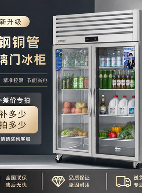 四门冰柜商用双温冷藏冷冻冰箱