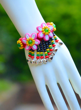 布艺植物花卉舞蹈旅游纪念品首饰