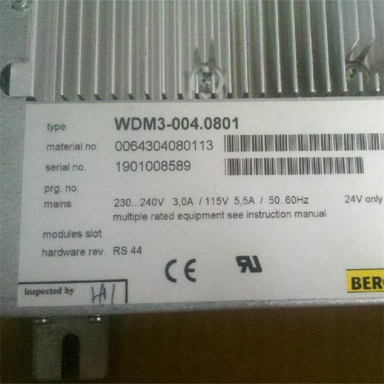 议价供应百格拉bergerlahr 驱动器 WDM3-004.0801正品 - 图3