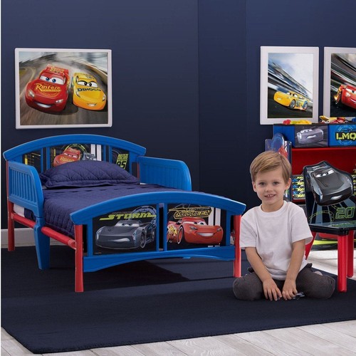 Delta迪士尼汪汪队拼接床儿童床男孩汽车床带护栏小孩床狗狗床 - 图1