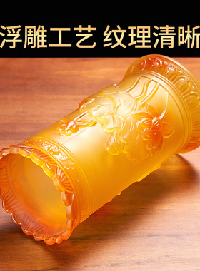 供佛琉璃香桶家用装香的香筒