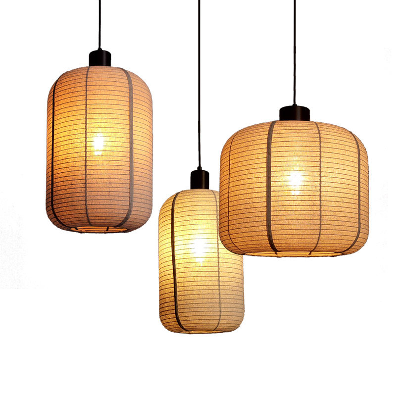 日式布艺灯笼吊灯餐厅吧台包间茶室民宿创意组合侘寂风灯具禅意风,淘宝优惠券,粉丝福利购,淘宝优惠卷