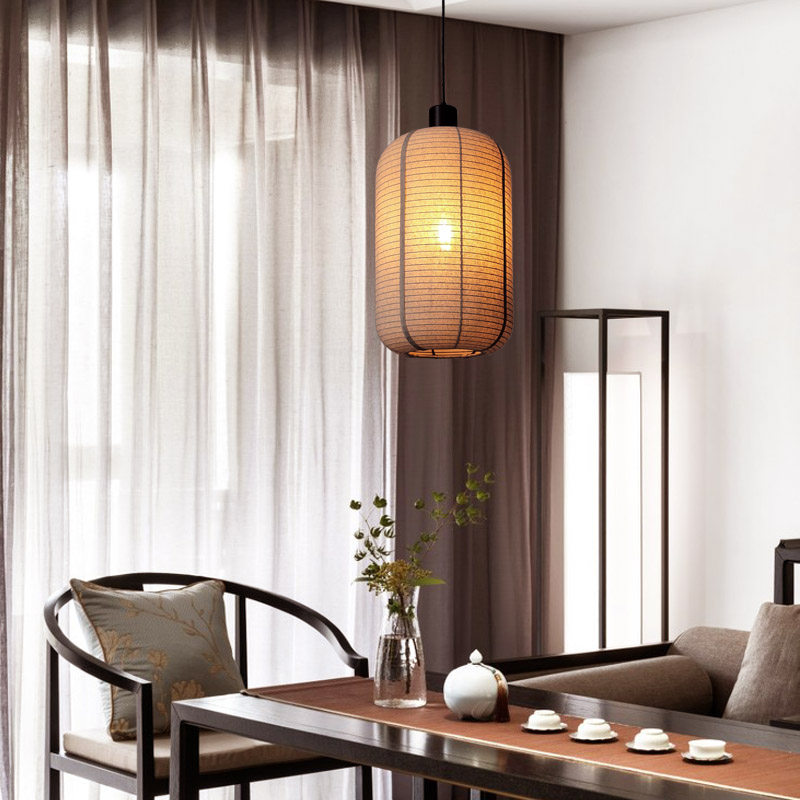 日式布艺灯笼吊灯餐厅吧台包间茶室民宿创意组合侘寂风灯具禅意风,淘宝优惠券,粉丝福利购,淘宝优惠卷