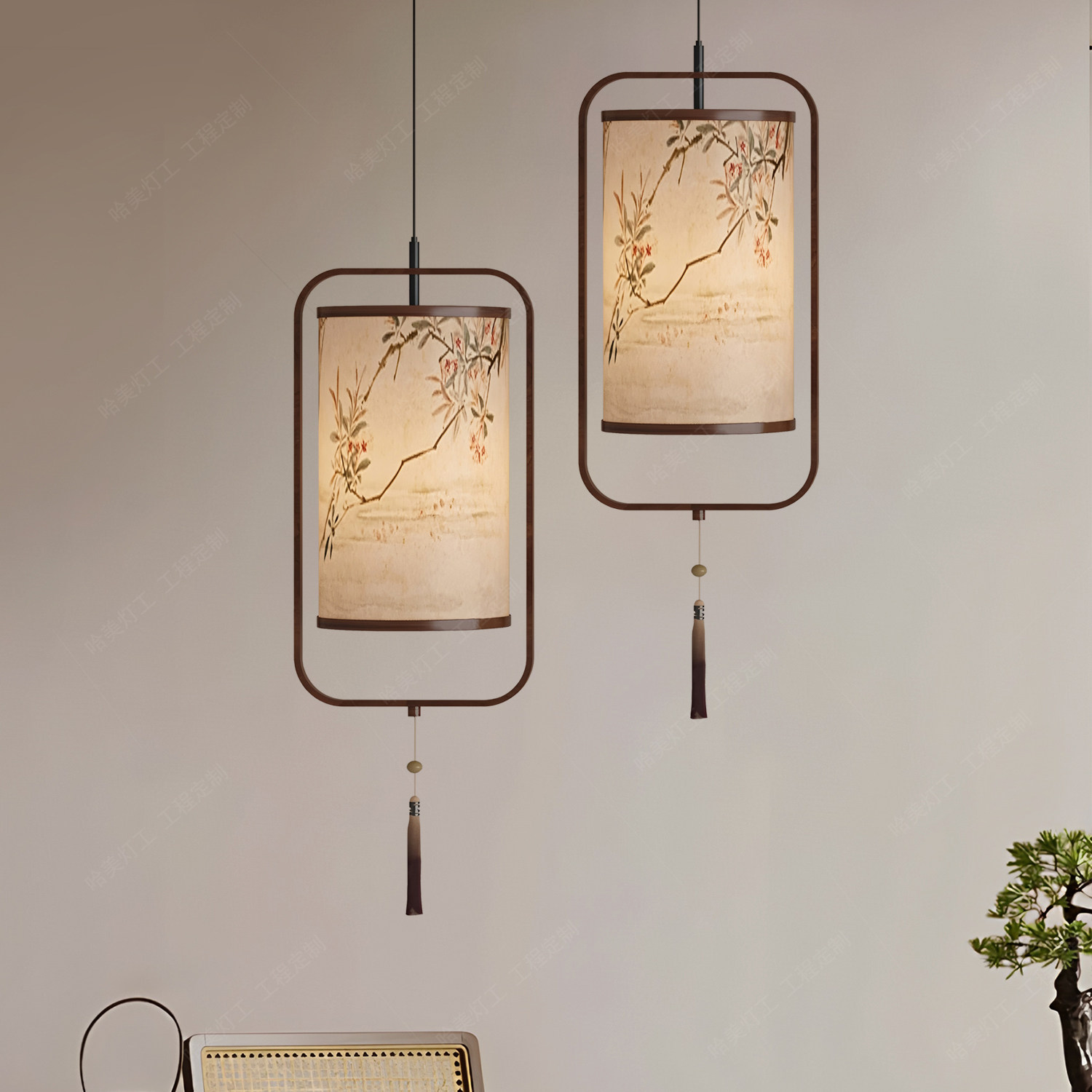 宋代美学小吊灯禅意床头吧台餐饮民宿艺术古风装饰吊灯吧台卡座灯,淘宝优惠券,粉丝福利购,淘宝优惠卷