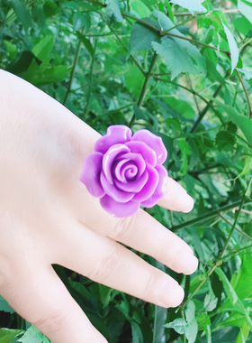 其他女树脂时尚玫瑰花朵