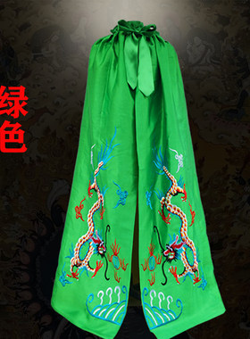 佛像神袍双龙披风菩萨关公龙袍斗蓬披肩寺庙用品刺绣佛衣佛袍披风