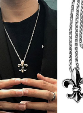 童军花嘻哈风长款百搭毛衣链