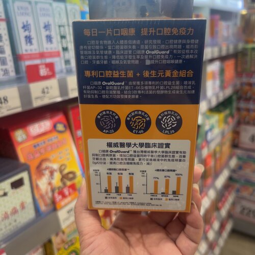 香港代购台湾Colli-G口咽康30片改善针对性口腔及咽喉问题 - 图0