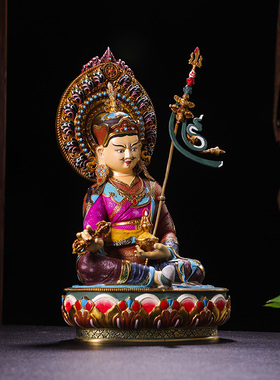 尼泊尔莲花生大士莲师佛像