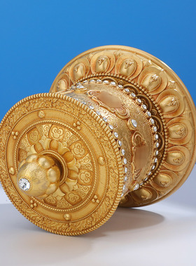 慧宝黄铜指捻摆件桌面装饰摆件