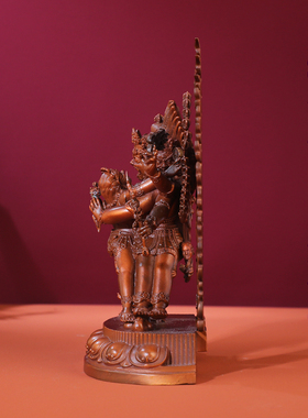 紫铜藏式普巴金刚摆件