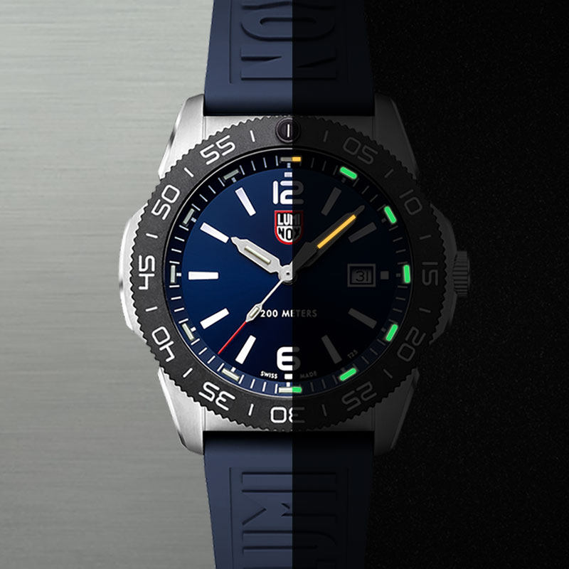 瑞士军表Luminox雷美诺时XS.3123户外太平洋潜水员氚气发个手表