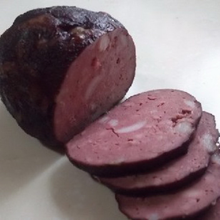 湖南湘西怀化洪江特产手工做的肉肉超大猪血丸子宝庆血粑豆腐圆子 - 图0