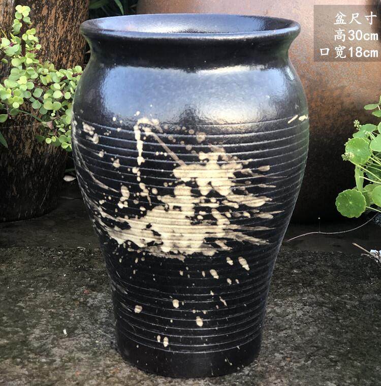 手工粗陶高大陶罐多肉花盆法师老桩花卉玉坠植物直筒花盆九尾狐盆,淘宝优惠券,粉丝福利购,淘宝优惠卷