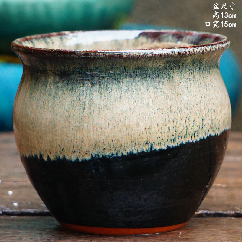 手工粗陶复古多肉盆花卉绿植盆多肉老桩盆透气紫砂陶罐法师植物盆,淘宝优惠券,粉丝福利购,淘宝优惠卷