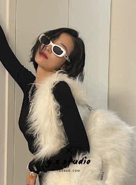 2024新款凹造型猫眼墨镜女