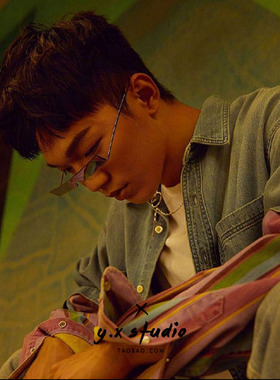 l4wudu雾都同款眼镜嘻哈个性潮流