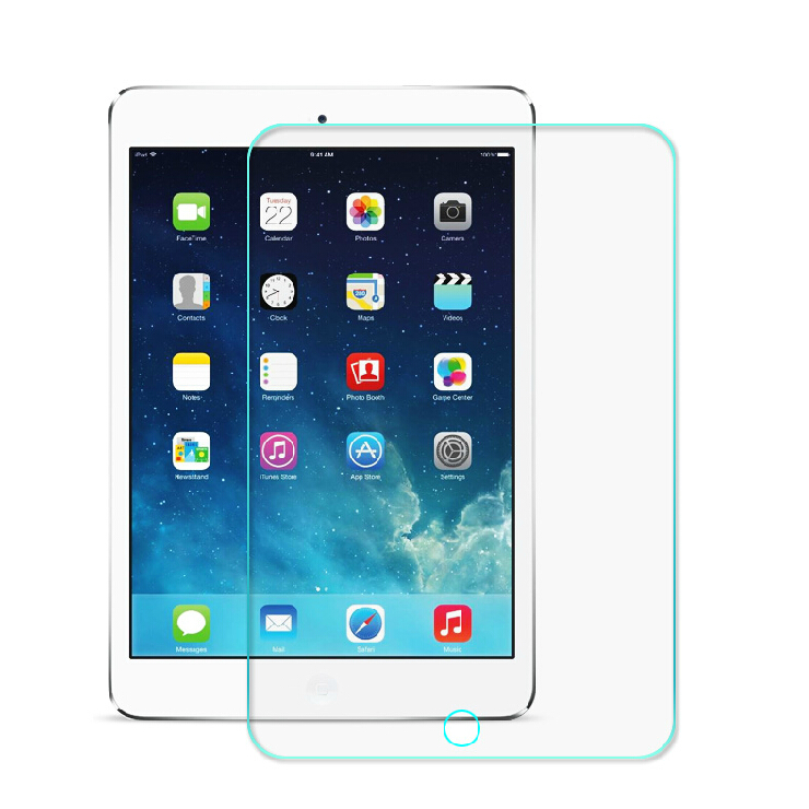 适用苹果10.2 IPAD5钢化膜 ipadmini Air ipad2/3/4保护膜高清平板膜批发-图0