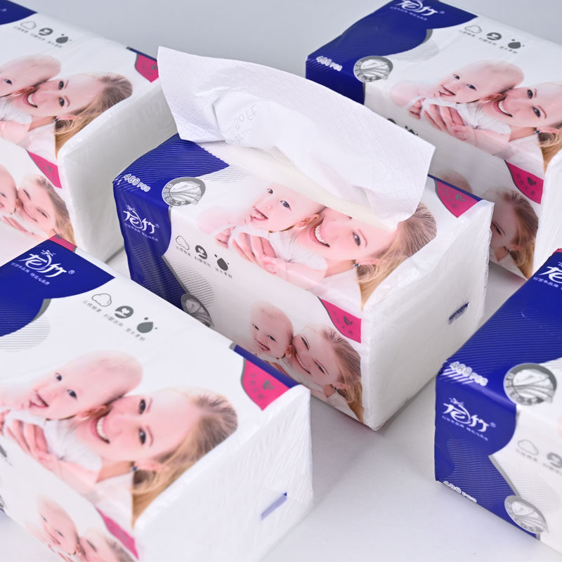 龙竹抽纸480张婴儿纸巾大包加厚宝宝面巾纸可湿水餐巾纸家用大号,淘宝优惠券,粉丝福利购,淘宝优惠卷