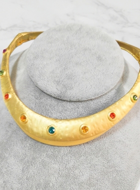 vitnage美国流回1990s古董项圈