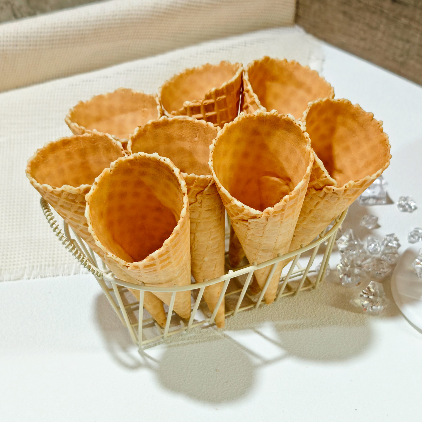 热奶宝家庭装雪糕甜筒冰淇淋脆皮蛋筒冰激凌壳蛋卷蛋糕装饰蛋筒脆,淘宝优惠券,粉丝福利购,淘宝优惠卷