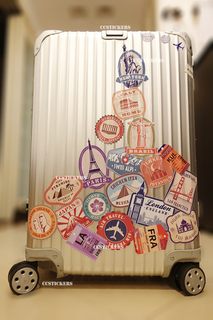 rimowa travel stickers