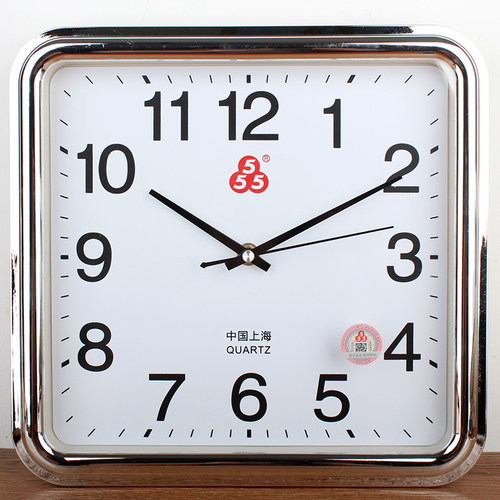 三五简约静音大字简约现代挂钟客厅老人时钟夜光办公室卧室北欧表 - 图1