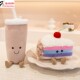 ມ່ວນໆ ເຄ້ກ rainbow plush doll ເພື່ອປອບໂຍນແລະໄປກັບ