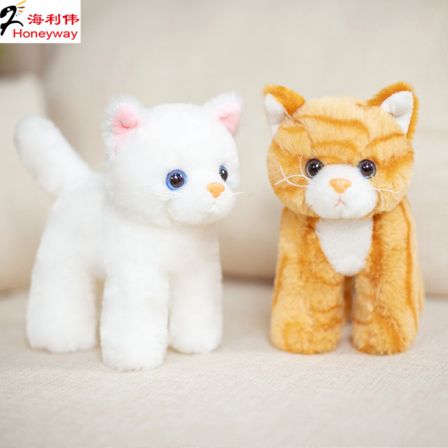 Simulation cat soft and cute doll
