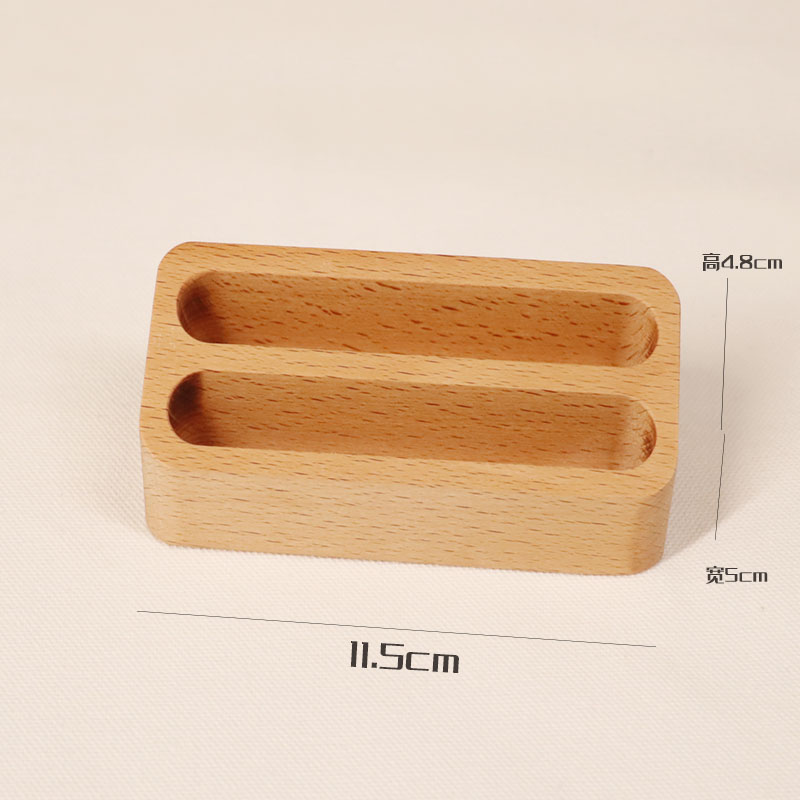 实木笔架钢笔托木质笔托笔搁华为售后笔托小米体验店展示笔座笔托 - 图1