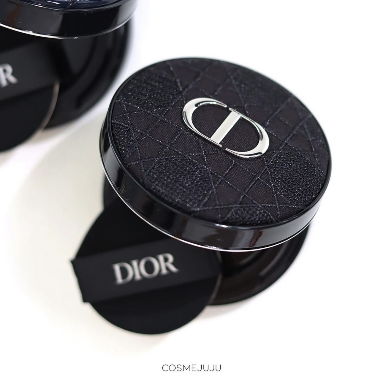 Dior/迪奥2024春季限量恒久气垫刺绣藤格限定纹香槟金浪漫粉0N 1N - 图0