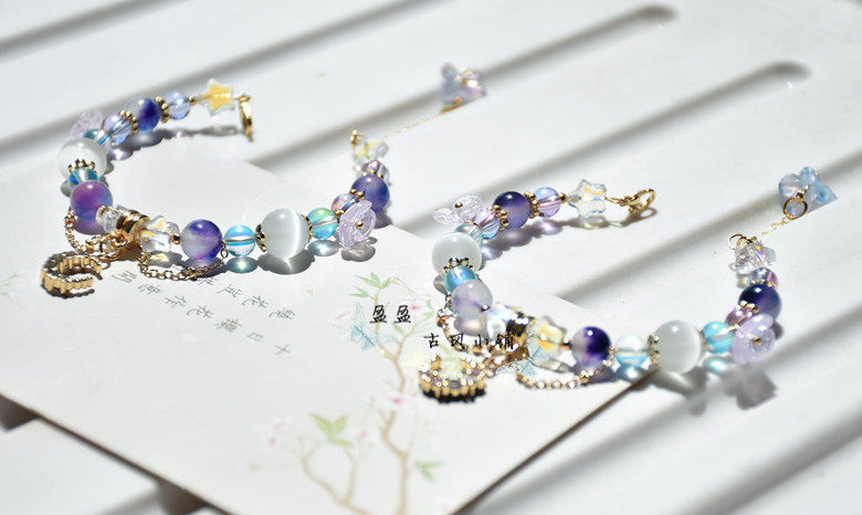 王者荣耀手链原创手作王者荣耀海月衍生款周边日常首饰手链饰品包邮