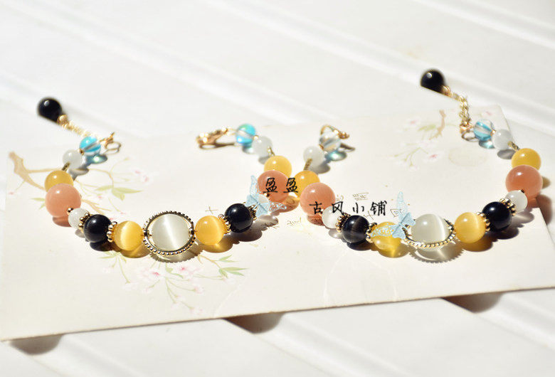 王者荣耀手链原创手作王者荣耀姬小满衍生款周边日常首饰手链饰品包邮